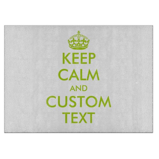 Aangepast kalm houden en grappige keuken aanhouden snijplank (Voorkant)