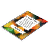 AANGEPAST KAN DE LORD BLESS ZIJN DIE U BEVESTIGT. NOTITIEBOEK (Linkerzijde)