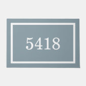 Aangepast kantoornummer deurmat (Voorkant)