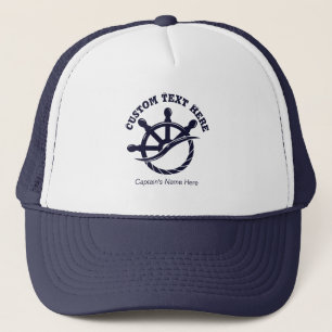 Aangepast kapiteinsschip Nautisch cadeau Trucker Pet