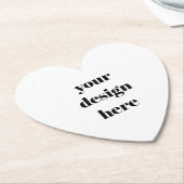 Aangepast Kartonnen Onderzetters (Gekanteld)