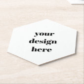 Aangepast Kartonnen Onderzetters (Schuin)