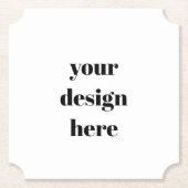 Aangepast Kartonnen Onderzetters (Voorkant)