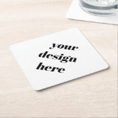 Aangepast Kartonnen Onderzetters (Schuin)