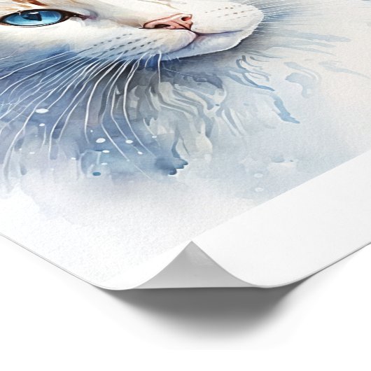 Aangepast Kat Art-artikel dat de Kat Lover zal fas Poster (Hoek)