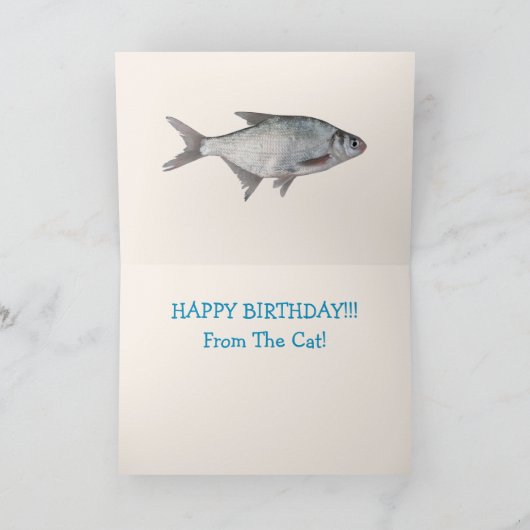 Aangepast Kat "van de kat"-dag Kaart (Binnen)