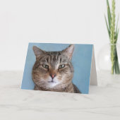 Aangepast Kat "van de kat"-dag Kaart (Voorkant)