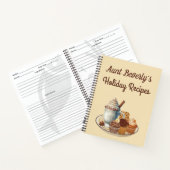 Aangepast Kerst Recept Notitieboek (Binnen)