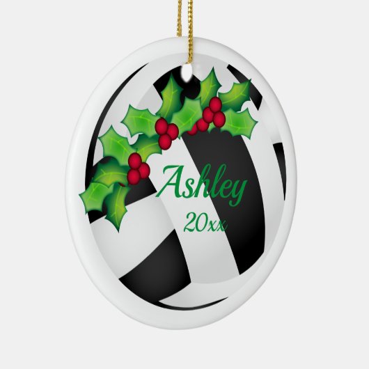 Aangepast kerstbal-ornament zwart - wit keramisch ornament (Rechts)