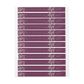 Aangepast kerstbericht met glinsterende lichten en (Vel)