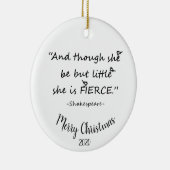 Aangepast kerstcadeau, klein, maar doorlopend prij keramisch ornament (Rechts)