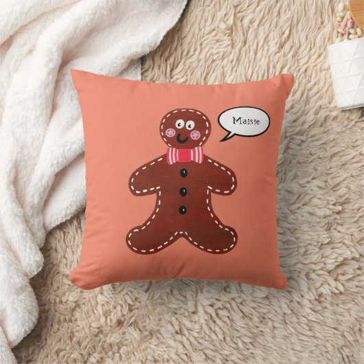 Aangepast kerstcadeau-kussen voor kerstmis kussen (Deken)