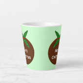 Aangepast kerstcadeau latte mok (Voorkant)