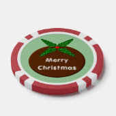 Aangepast kerstcadeau poker chips (Enkel)