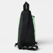 Aangepast kerstcadeau sling bag (Achterkant)
