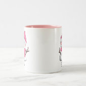 Aangepast kerstcadeau voor koffie tweekleurige koffiemok (Center)