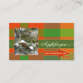 Aangepast kerstcadeaubon met foto's kortingskaartje (Voorkant)