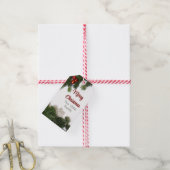 Aangepast kerstcadeaukaartje cadeaulabel (Met Touw)