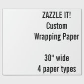 Aangepast kerstcadeaupapier voor kerstcadeautjes,  cadeaupapier (Vlak)