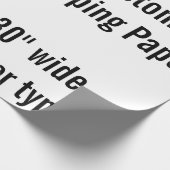 Aangepast kerstcadeaupapier voor kerstcadeautjes,  cadeaupapier (Hoek)