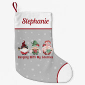 Aangepast kerstcadeautjes kleine kerstsok (Voorkant)