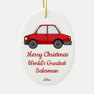 Aangepast kerstfeest op de wereld met de grootste keramisch ornament