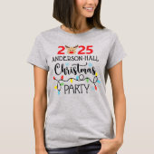 Aangepast kerstfeest voor het gezin t-shirt (Voorkant)