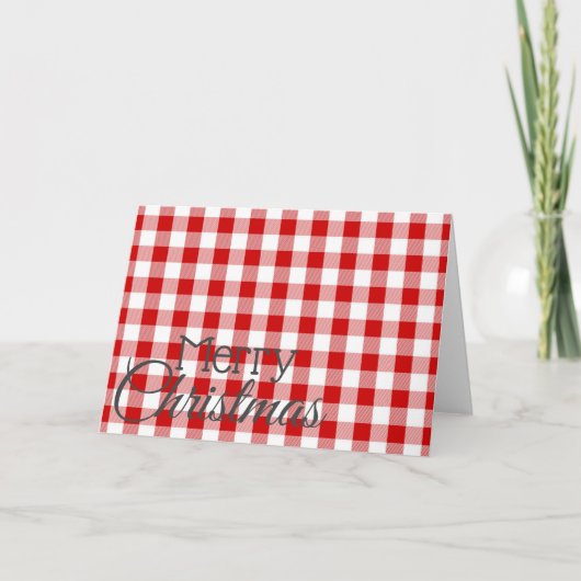 Aangepast kerstfeest-Wenskaart Feestdagen Kaart (Voorkant)