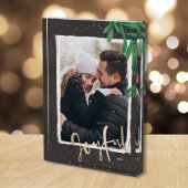 Aangepast kerstfeestdag fotoblokken