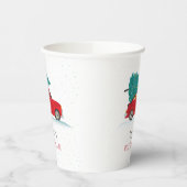 Aangepast kerstfeestfeest voor Kinderen Papieren Bekers (Links)