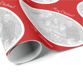 Aangepast kerstfotopapier cadeaupapier (Rol Hoek)