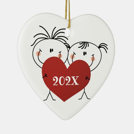 Aangepast kerstkeramisch kerstkeramisch Ornament (Rechts)