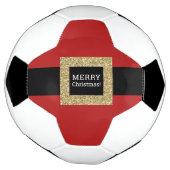 Aangepast kerstkerstkerstkerstpakket voetbal (Gedraaid)