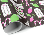 Aangepast kerstkerstkerstkerstpapier en lichte oml cadeaupapier (Rol Hoek)