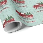 Aangepast kerstpapier cadeaupapier (Rol Hoek)