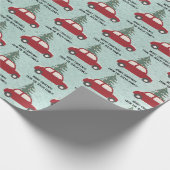 Aangepast kerstpapier cadeaupapier (Hoek)