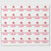 Aangepast kerstpapier cadeaupapier (Vlak)