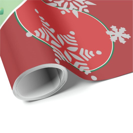 Aangepast kerstpapier cadeaupapier (Rol Hoek)