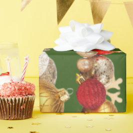 Aangepast kerstpapier cadeaupapier