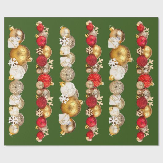 Aangepast kerstpapier cadeaupapier (Vlak)