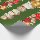 Aangepast kerstpapier cadeaupapier (Hoek)