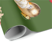 Aangepast kerstpapier cadeaupapier (Rol Hoek)