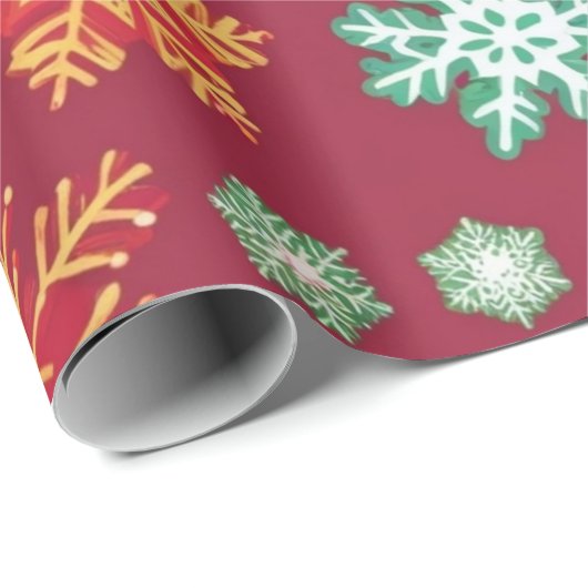 Aangepast kerstpapier cadeaupapier (Rol Hoek)