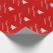 Aangepast kerstpapier | Pasboom Cadeaupapier (Hoek)