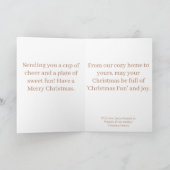 Aangepast kerstplezier kaart (Binnen)