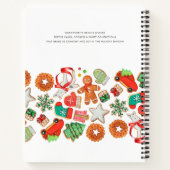 Aangepast kerstrecept Wit & Groen Notitieboek (Achterkant)