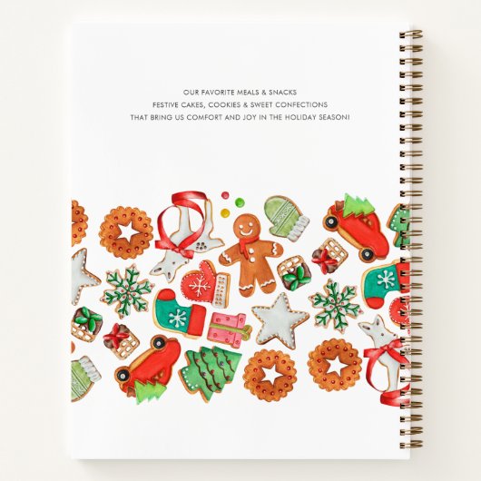 Aangepast kerstrecept Wit & Rood Notitieboek (Achterkant)