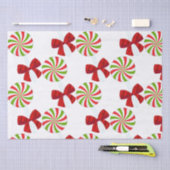 Aangepast kerstSnoep en overeenkomende Teddy Bear Tissuepapier (Craft)