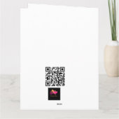 Aangepast kerstsnoepriet kaart (Achterkant)