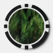 Aangepast kersttoernooi of -feest poker chips (Voorkant)
